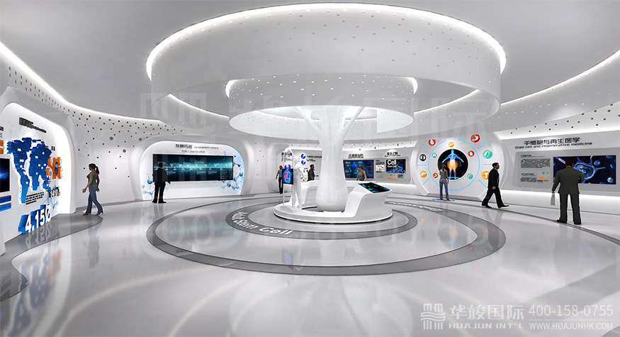 干細胞生物醫(yī)療展廳設計