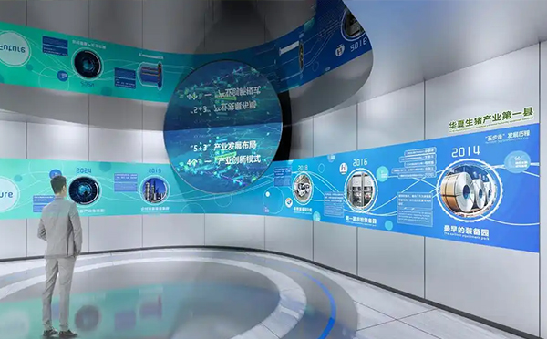 未來企業智能展廳設計